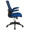 Emma and Oliver Mid-Back Mesh Swivel Ergonomic Task Office Chair with Flip-Up Arms